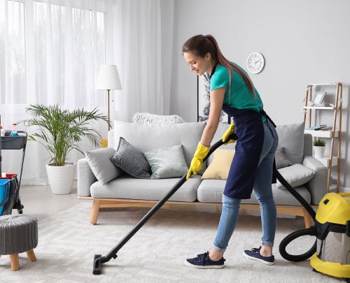 Cleaning Under Furniture